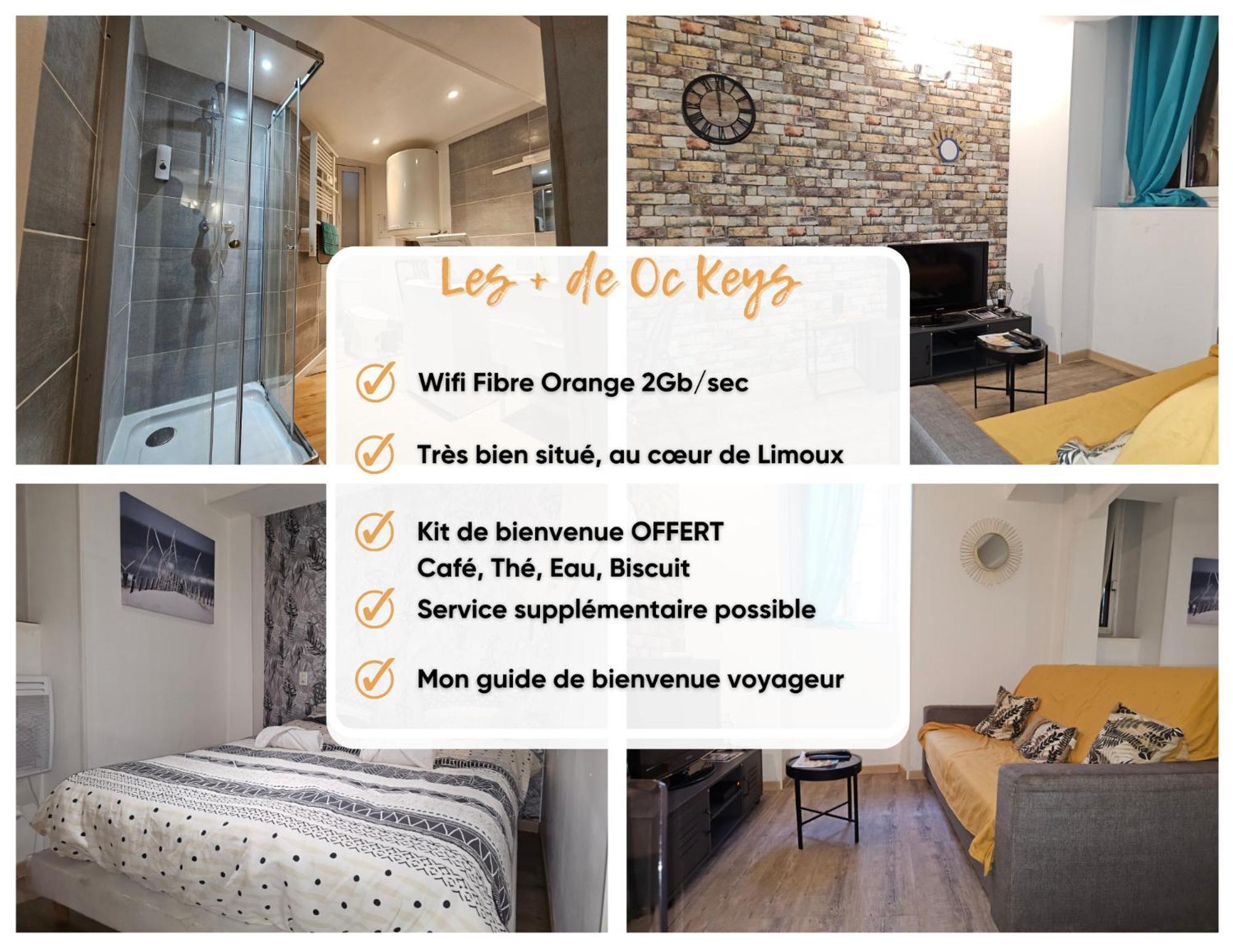 Ferienwohnung Le Cathare-Limoux-Wifi-Parking Free-Oc-Keys Exterior foto